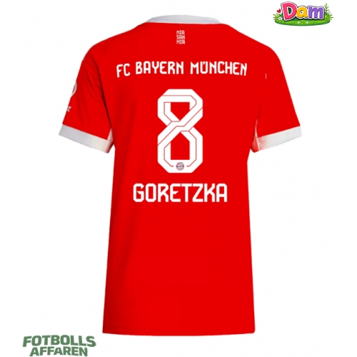 Bayern Munich Leon Goretzka #8 Hemmatröja Kvinnor 2025-26 Kortärmad